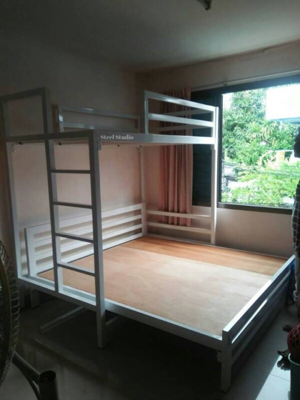 เตียงคร่อม เตียงเหล็ก6ฟุต+3.5ฟุต - Image 4