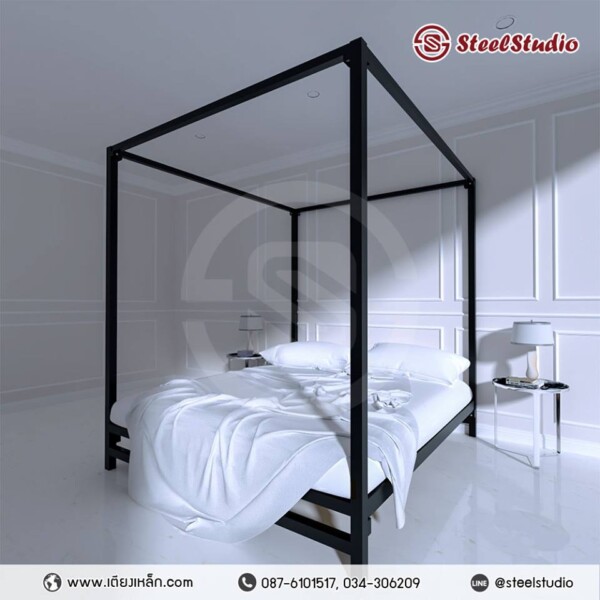 เตียงคาโนปี้ Canopy bed - Image 3