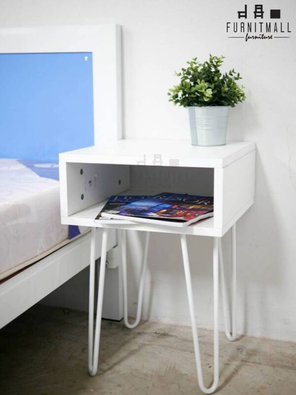 FURNITMALL โต๊ะข้างเตียง - Nightstand Hairpin Legs - Image 2