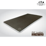 เบาะ pe หุ้มหนัง สีน้ำตาล