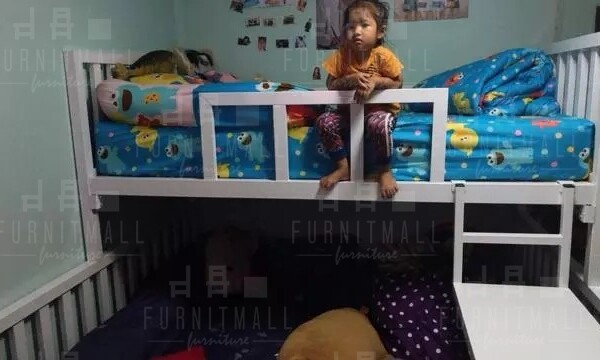 เตียงไฮบริด บันไดสไลด์ขึ้นข้าง 5+3.5, 6+3.5 ฟุต photo review