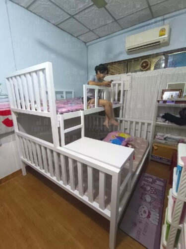 เตียงไฮบริด บันไดสไลด์ขึ้นข้าง 5+3.5, 6+3.5 ฟุต photo review