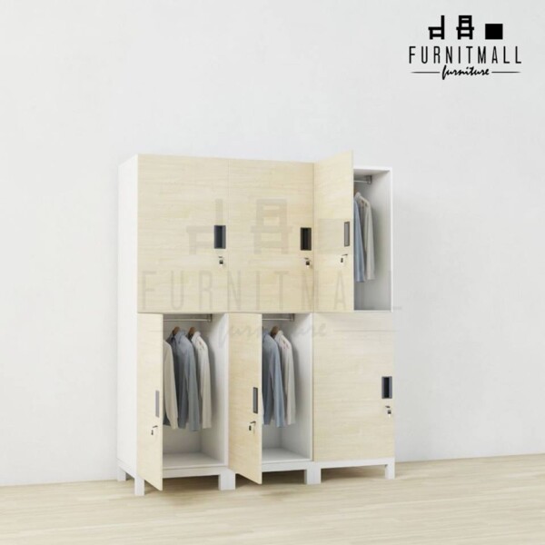 ล็อกเกอร์เก็บเสื้อผ้า 180x215 ซม. - Image 3
