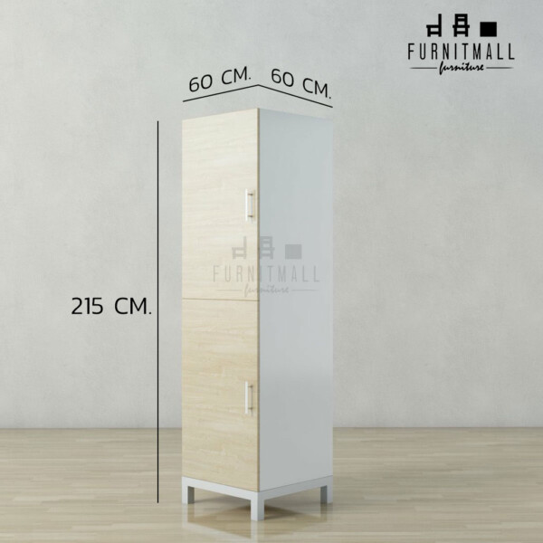 ล็อกเกอร์เก็บเสื้อผ้า 60x215 ซม. - Image 3