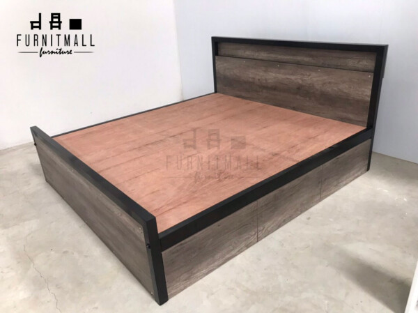 เตียงเหล็ก ลอฟท์ โอลีฟ LOFT OLIVE พร้อมลิ้นชัก - Image 7