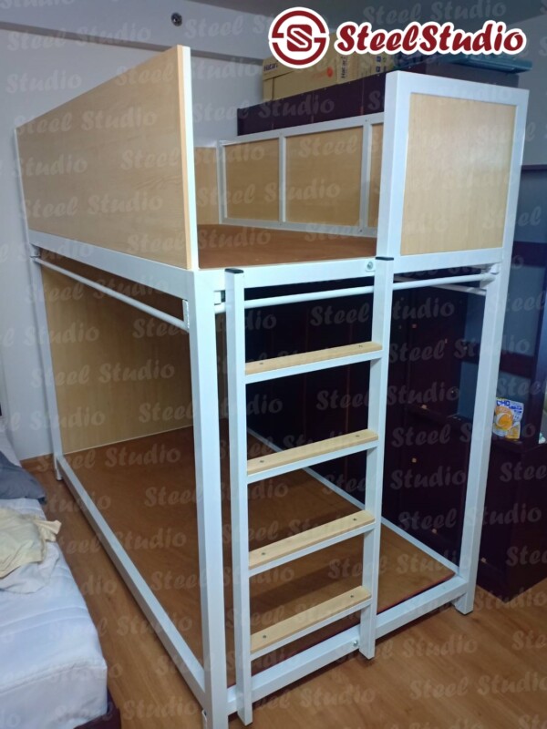 เตียง2ชั้น พร้อมราวม่านรอบ - Image 3