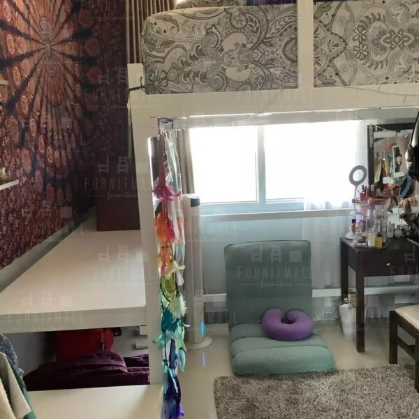 เตียงล่างโล่ง 5 ฟุต High bed photo review