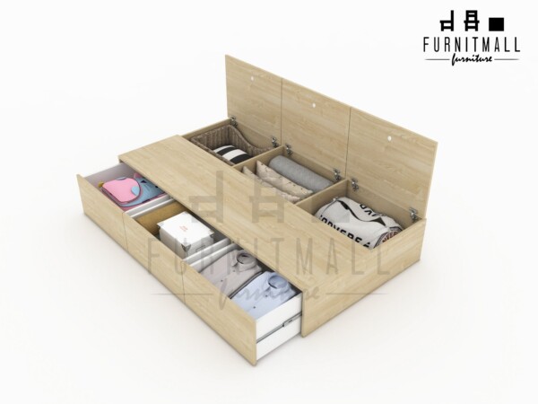 เตียงทาทามิเบด Tatami bed ขนาด 3 ฟุต - Image 4