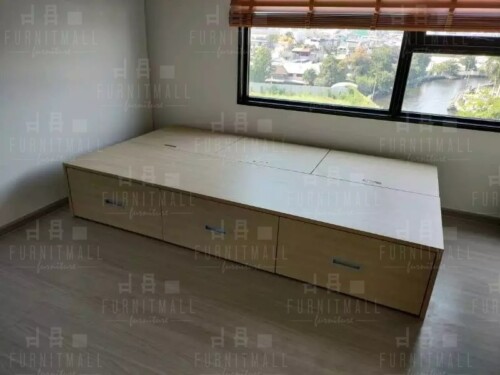 เตียงทาทามิเบด Tatami Bed ขนาด 3.5 ฟุต (กทมส่งฟรี+ติดตั้ง) photo review