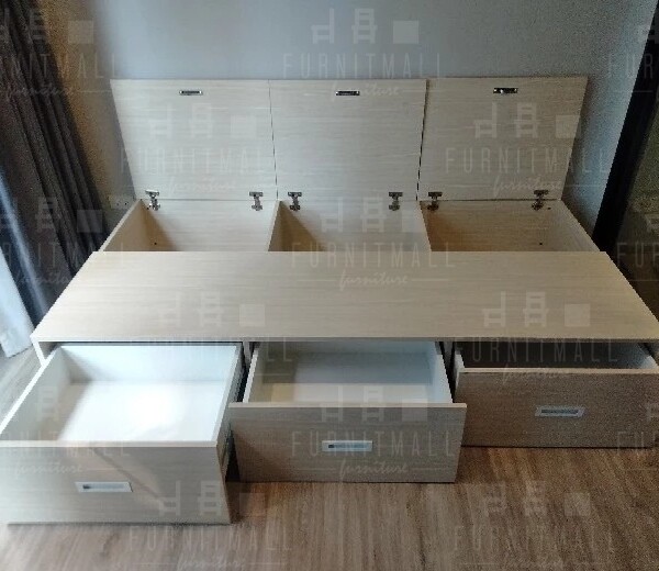เตียงทาทามิเบด Tatami Bed ขนาด 3.5 ฟุต (กทมส่งฟรี+ติดตั้ง) photo review