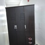 ตู้เสื้อผ้า 120 x 190 x 50 ซม. ไม้โอ๊คดำ (ขั้นต่ำ10ตู้)