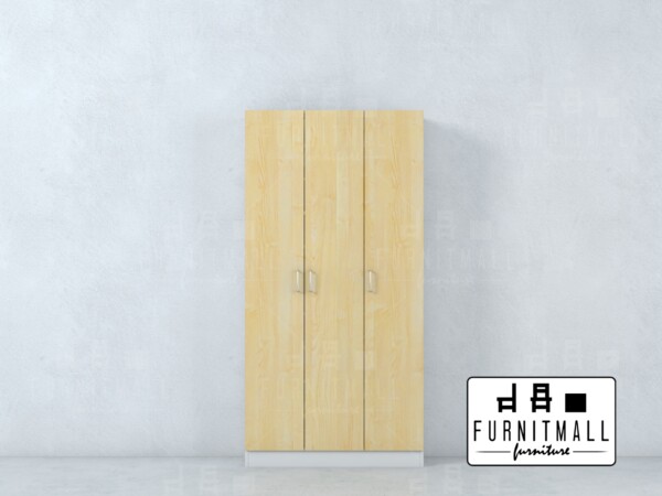 ตู้รองเท้าคอนโดทรงสูง 3 บาน 10 ช่อง ลึก 35 ซม. - Image 3