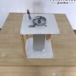 ฟิตติ้งโต๊ะปรับระดับ มือหมุน