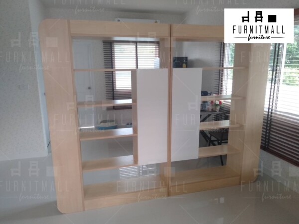 ชั้นวางของ พาร์ทิชั่นกั้นห้อง ขอบมน ชั้นโค้ง - Image 3