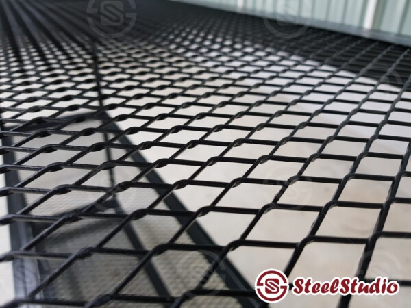 ชั้นเหล็ก ชั้นวางของตะแกรงเหล็กฉีก - Image 6