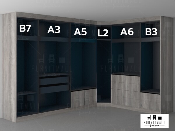 Wardrobe Furnit-FIT ตู้เสื้อผ้าลอฟท์ - Image 3