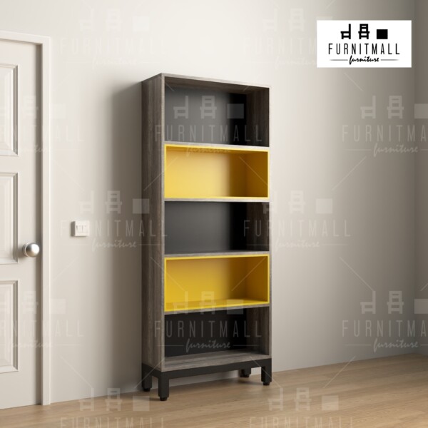 ตู้หนังสือขาเหล็ก  BS-100 - Image 3