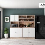 ตู้ครัว  ตู้ไมโครเวฟ ตู้เก็บอุปกรณ์ครัว