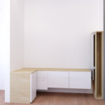 งานตามแบบลูกค้า วางทีวี เก็บรองเท้า,ร่ม พร้อมกระจกแต่งตัว