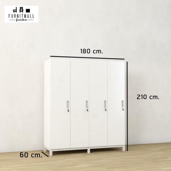 ล็อกเกอร์โฮสเทล LH-02 สั่งตามขนาดได้ - Image 3