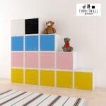 CUTE BOX กล่องเก็บของ หลากสี