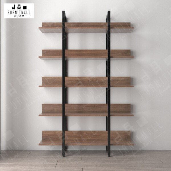 FURNITMALL ชั้นวางของ ชั้นเก็บของ ชั้นไม้ ชั้นเหล็ก ชั้นวางหนังสือ - Image 3