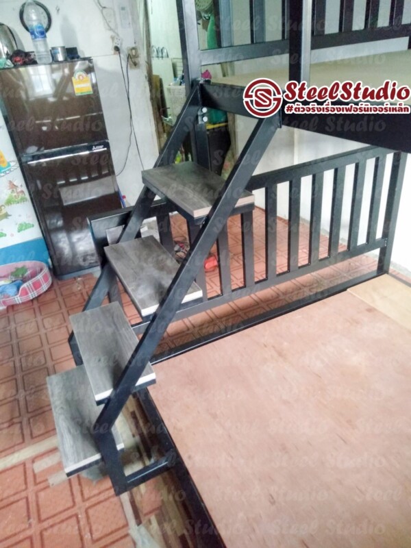 เปลี่ยนบันได สำหรับเตียง 5+3.5, 6+3.5 ฟุต พื้นเตี้ย - Image 3