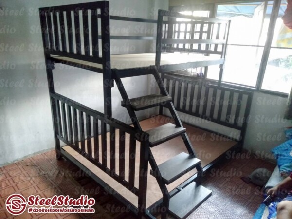 เปลี่ยนบันได สำหรับเตียง 5+3.5, 6+3.5 ฟุต พื้นเตี้ย - Image 2