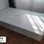 TATAMI BED 3.5 ฟุต ขาวล้วน ไม้ปิดผิวเมลามีน