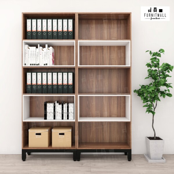 ชั้นวางแฟ้ม ชั้นวางหนังสือ ขาเหล็ก - Image 3