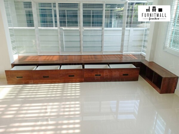 ทาทามิ 4x1 เมตร พร้อมชั้นวางของ bay window - Image 3