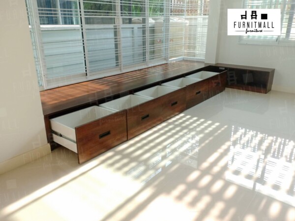 ทาทามิ 4x1 เมตร พร้อมชั้นวางของ bay window - Image 2