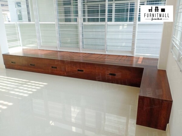 ทาทามิ 4x1 เมตร พร้อมชั้นวางของ bay window - Image 4