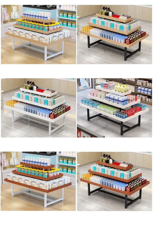 ชั้นวางสินค้าวางกลาง ดิสเพลย์วางกลาง - Image 3