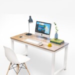 โต๊ะคอมพิวเตอร์ ขาเหล็ก