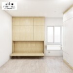 Wall bed Fit-IN ขนาด 3 ฟุต กว้าง 2m x สูง 2.6m