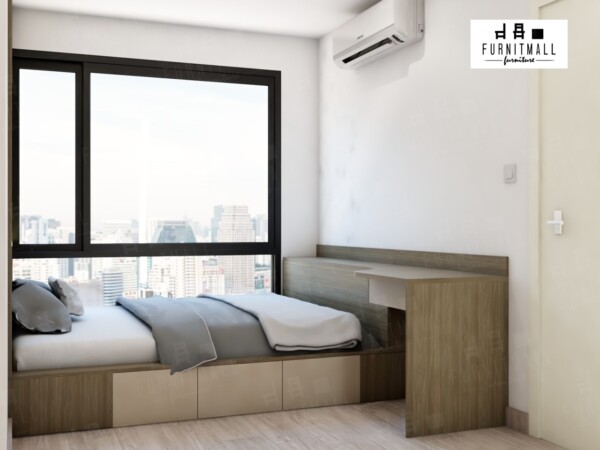 FIT-IN TATAMI BED 6 ฟุต พร้อมโต๊ะทำงาน - Image 2