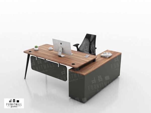 โต๊ะทำงานผู้บริหาร CEO TABLE ขา Nordic