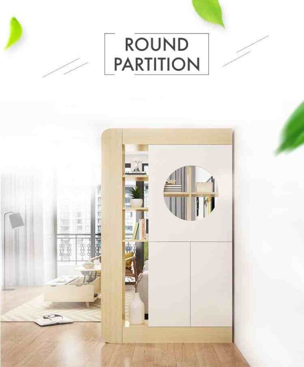 ชั้นวางของ&พาร์ทิชั่นกั้นห้อง ROUND ขอบมน