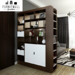 ชั้นวางของ/พาร์ทิชั่นกั้นห้อง กว้าง 1.4 เมตร ขอบมน Multifunction