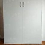 Wall bed 5 ฟุต ขาวล้วน