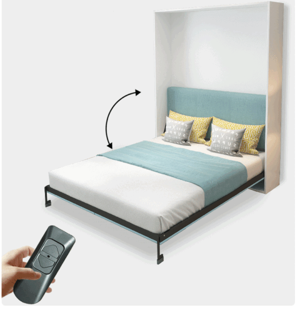 (ของหมด) ฟิตติ้งเตียงพับไฟฟ้า Electric Wall bed ขนาด 5 ฟุต