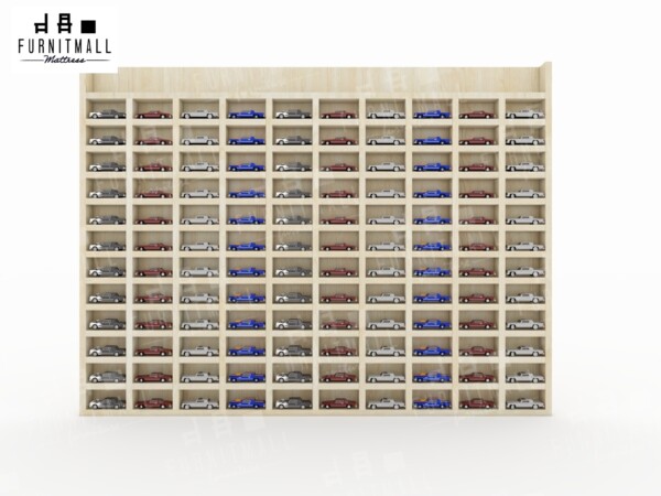 ตู้โชว์รถของเล่น ตู้แขวน 90x120 ซม.