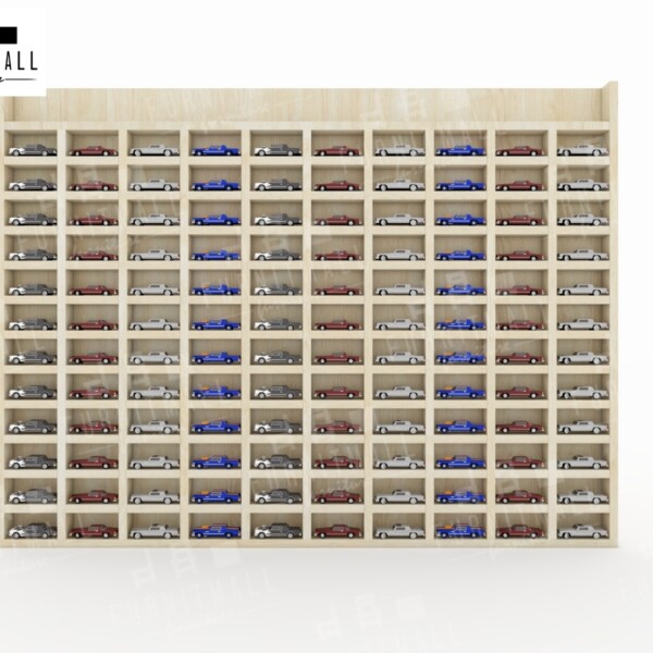 ตู้โชว์รถของเล่น ตู้แขวน 90x120 ซม.