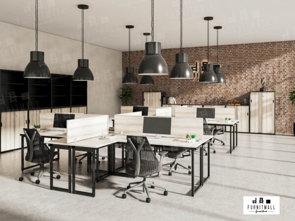 โต๊ะทำงานตัวแอล 1.8 x 1.2 เมตร - Image 2