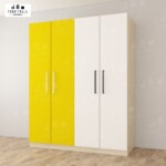 ตู้เสื้อผ้า 1.6x2 เมตร  คละสี สั่งได้
