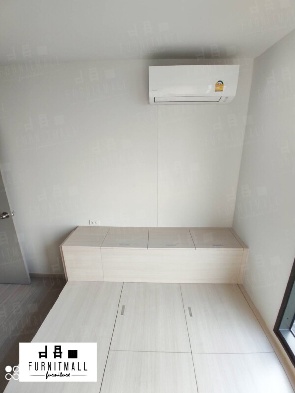 ฟิตอิน ทาทามิ 5 ฟุต พร้อมตู้เก็บของหัวเตียงและท้ายเตียง - Image 2