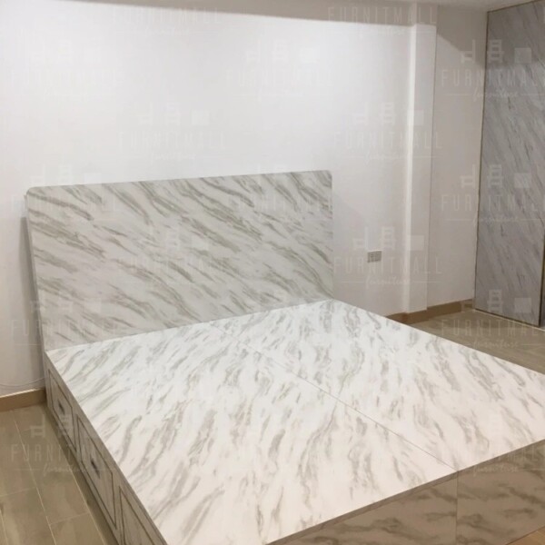 ทาทามิ 5/6 ฟุต หัวเตียงเรียบพร้อมปลั๊กไฟ photo review