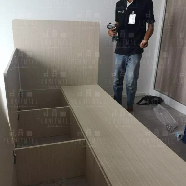 ทาทามิ 5/6 ฟุต หัวเตียงเรียบพร้อมปลั๊กไฟ photo review