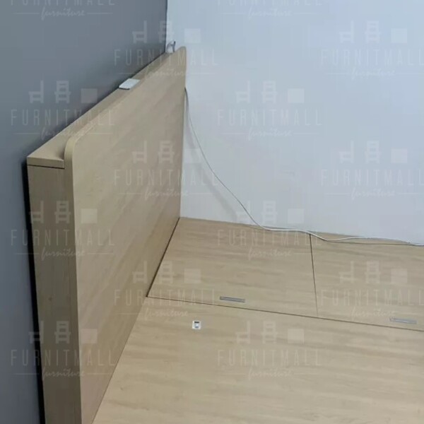 ทาทามิ 5/6 ฟุต หัวเตียงเรียบพร้อมปลั๊กไฟ photo review